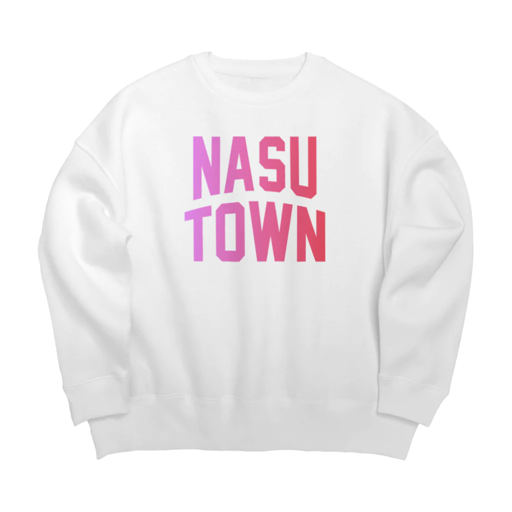 JIMOTOE Wear Local Japanの那須町 NASU TOWN Big Crew Neck Sweatshirt