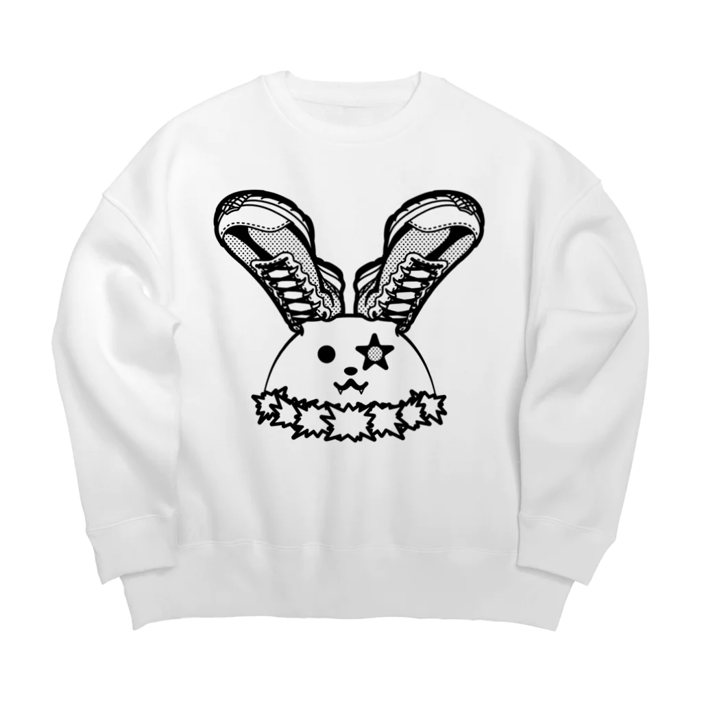 クリーチャーズのうさみみウォーク/ロック Big Crew Neck Sweatshirt