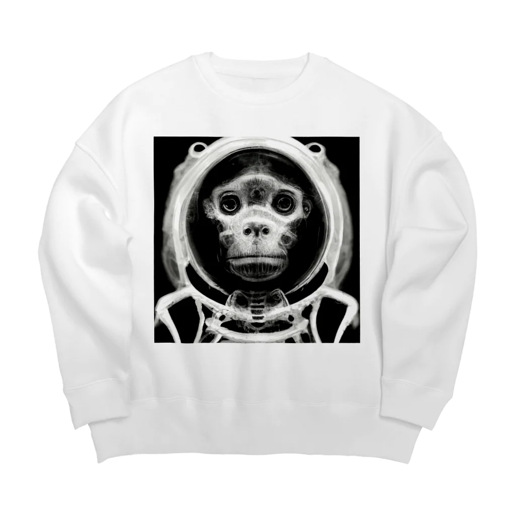 Eye2EyeのSpace Monkey #2 Big Crew Neck Sweatshirt