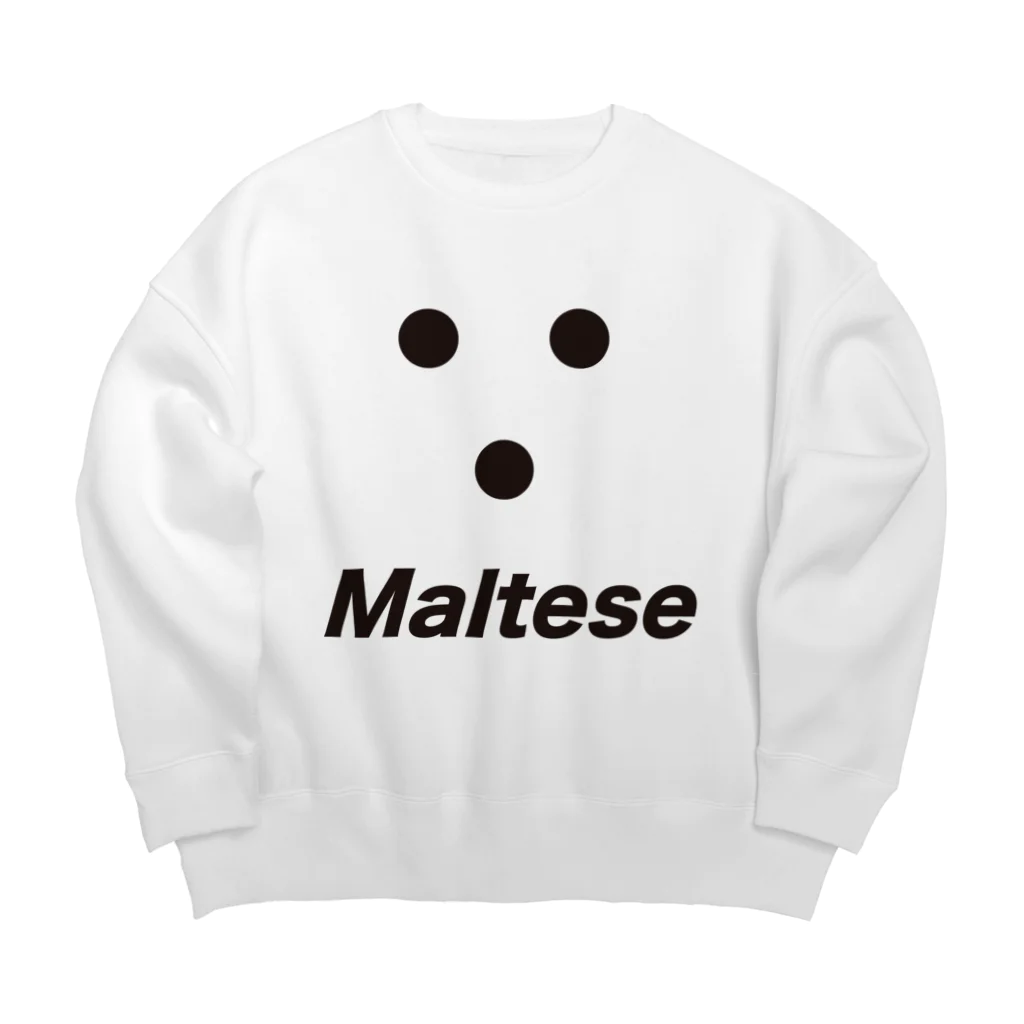 ヨープキャンが気になったのIs Maltese like this? Big Crew Neck Sweatshirt