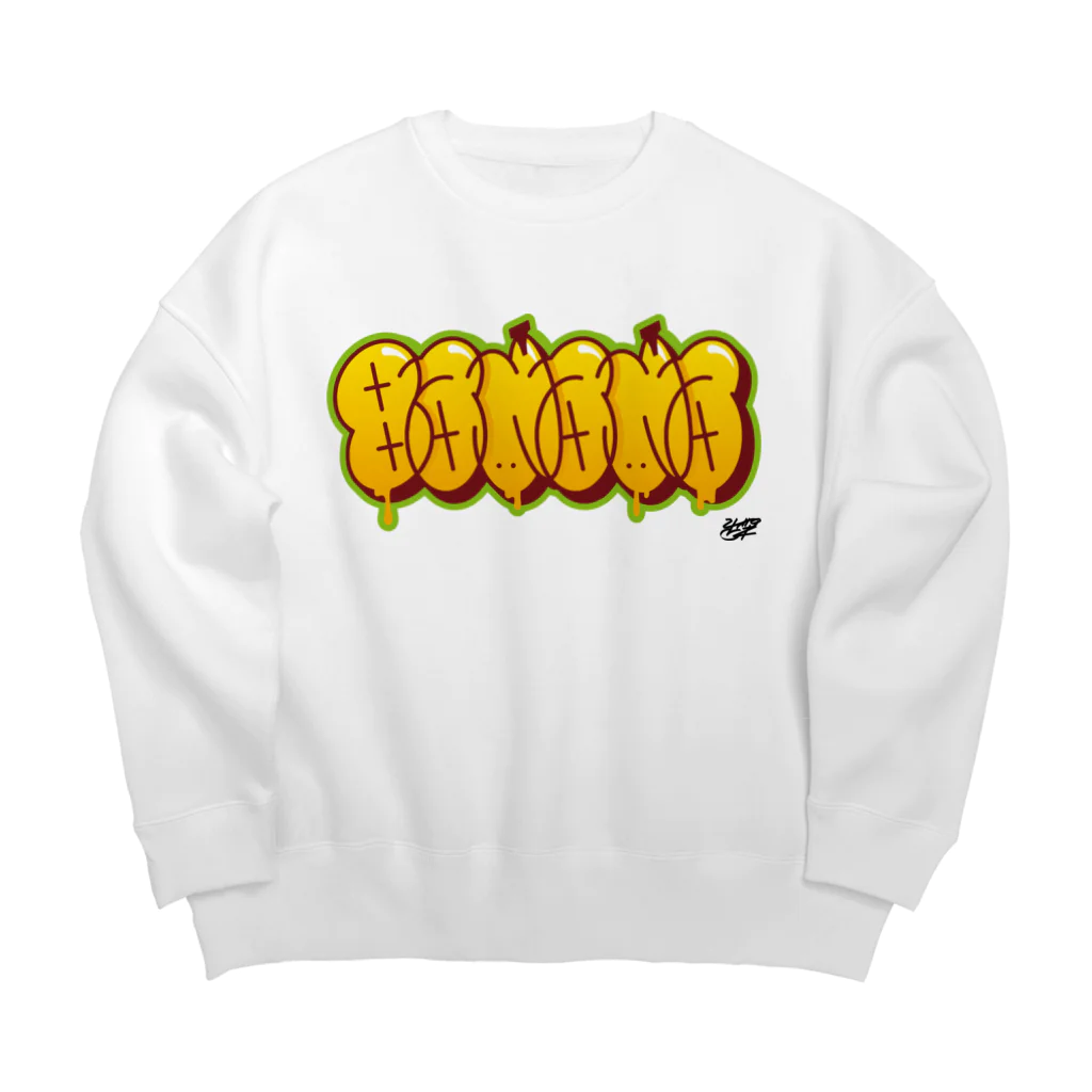 FOOD_GRAFFITI26のBANANA Big Crew Neck Sweatshirt