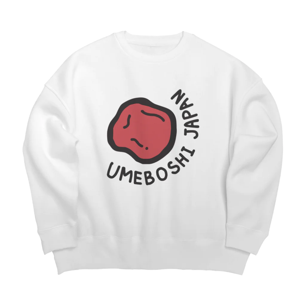 高堂玲/イラストの方の梅干しジャパン Big Crew Neck Sweatshirt