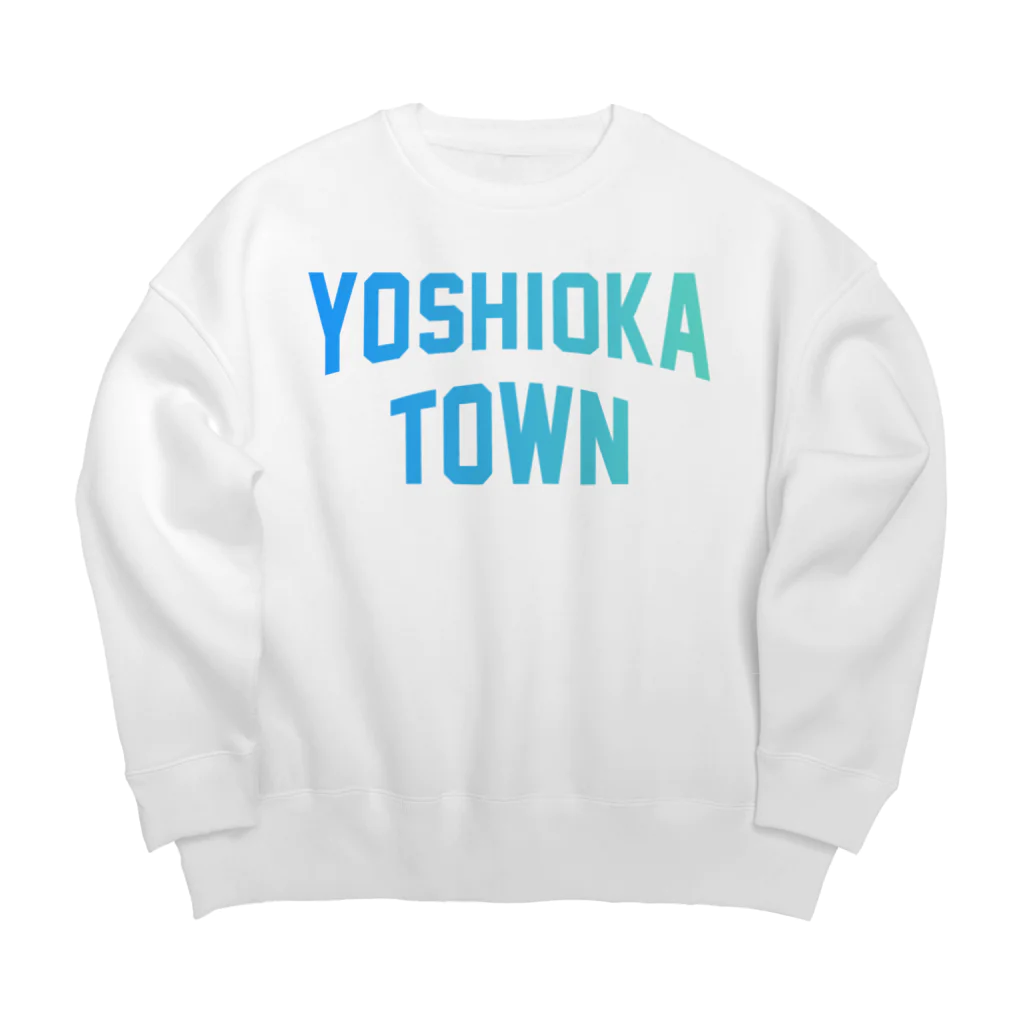 JIMOTOE Wear Local Japanの吉岡町 YOSHIOKA TOWN Big Crew Neck Sweatshirt