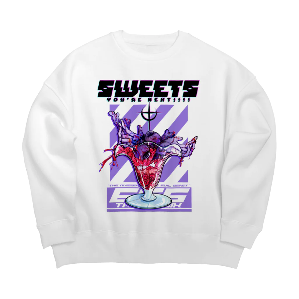 エゴイスト乙女のおやつ　〜次はおまえ〜 Big Crew Neck Sweatshirt