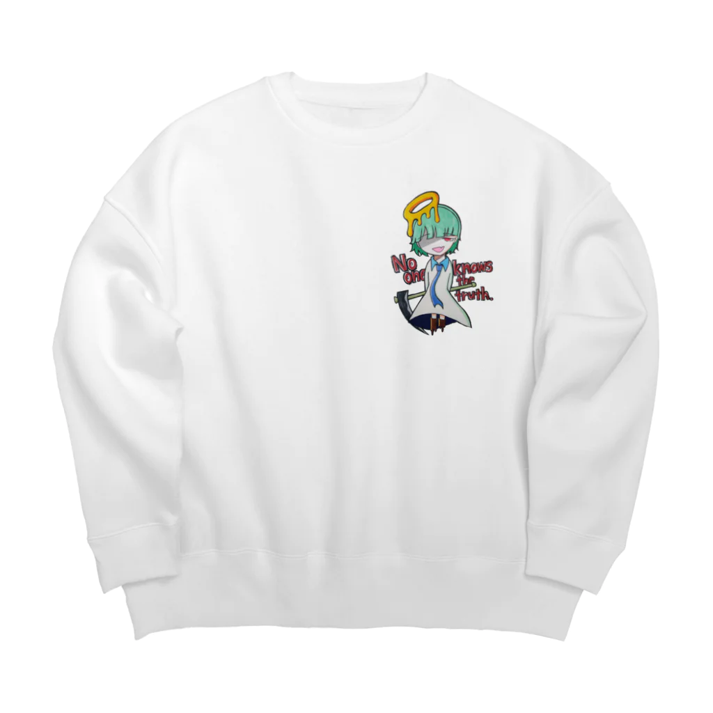 Makiの天使みたいなあいつ。 Big Crew Neck Sweatshirt