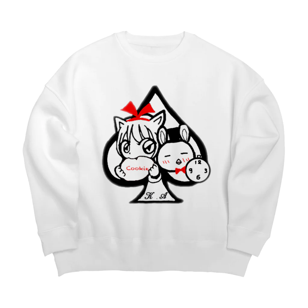 あいのことりの愛のことり♡ Big Crew Neck Sweatshirt