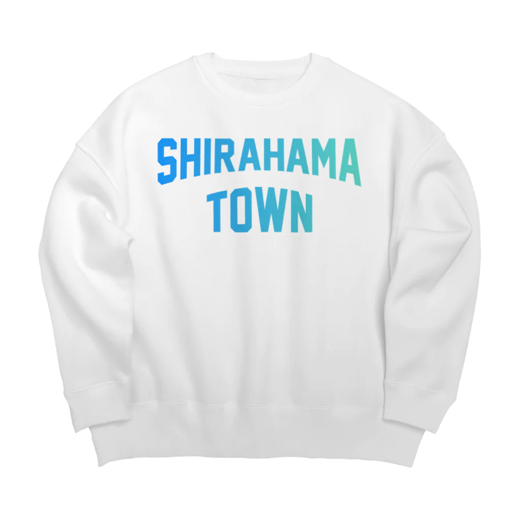 JIMOTOE Wear Local Japanの白浜町 SHIRAHAMA TOWN ビッグシルエットスウェット