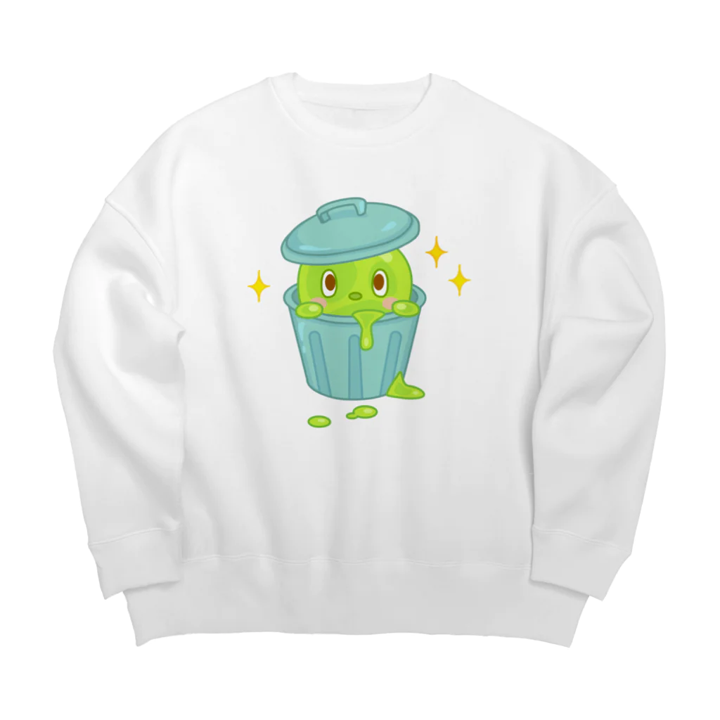 ZipBearTownのドロンドロ バケツ Big Crew Neck Sweatshirt