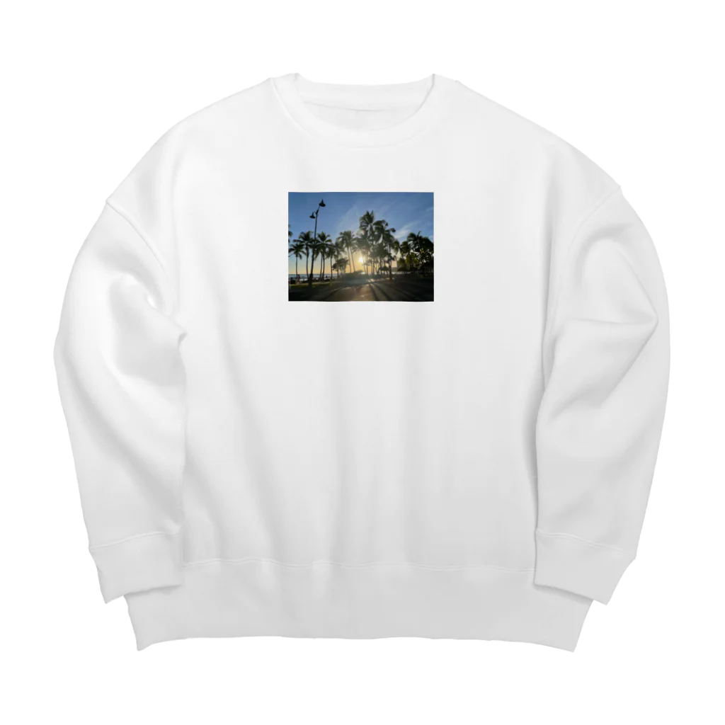 いちおう社会人やってる人のお店のhawaii Big Crew Neck Sweatshirt