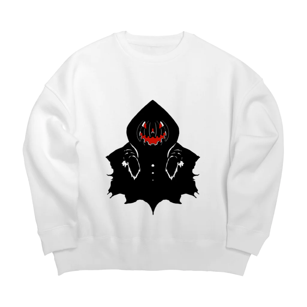 BejopのJack or lantern_シルエット Big Crew Neck Sweatshirt