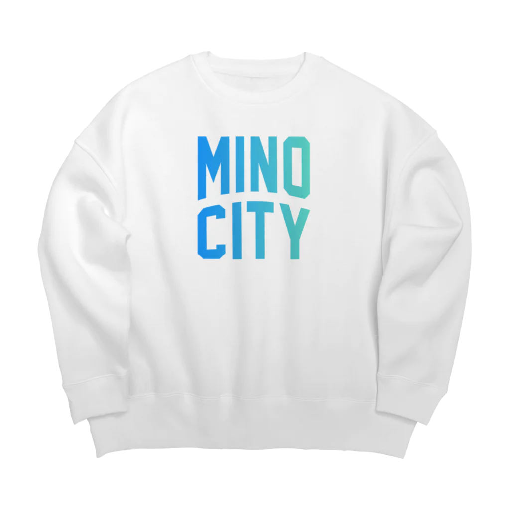 JIMOTOE Wear Local Japanの美濃市 MINO CITY Big Crew Neck Sweatshirt