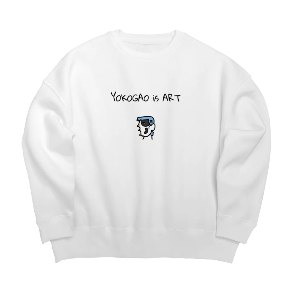 YOKOGAO IS ARTのミルクボーイ Big Crew Neck Sweatshirt