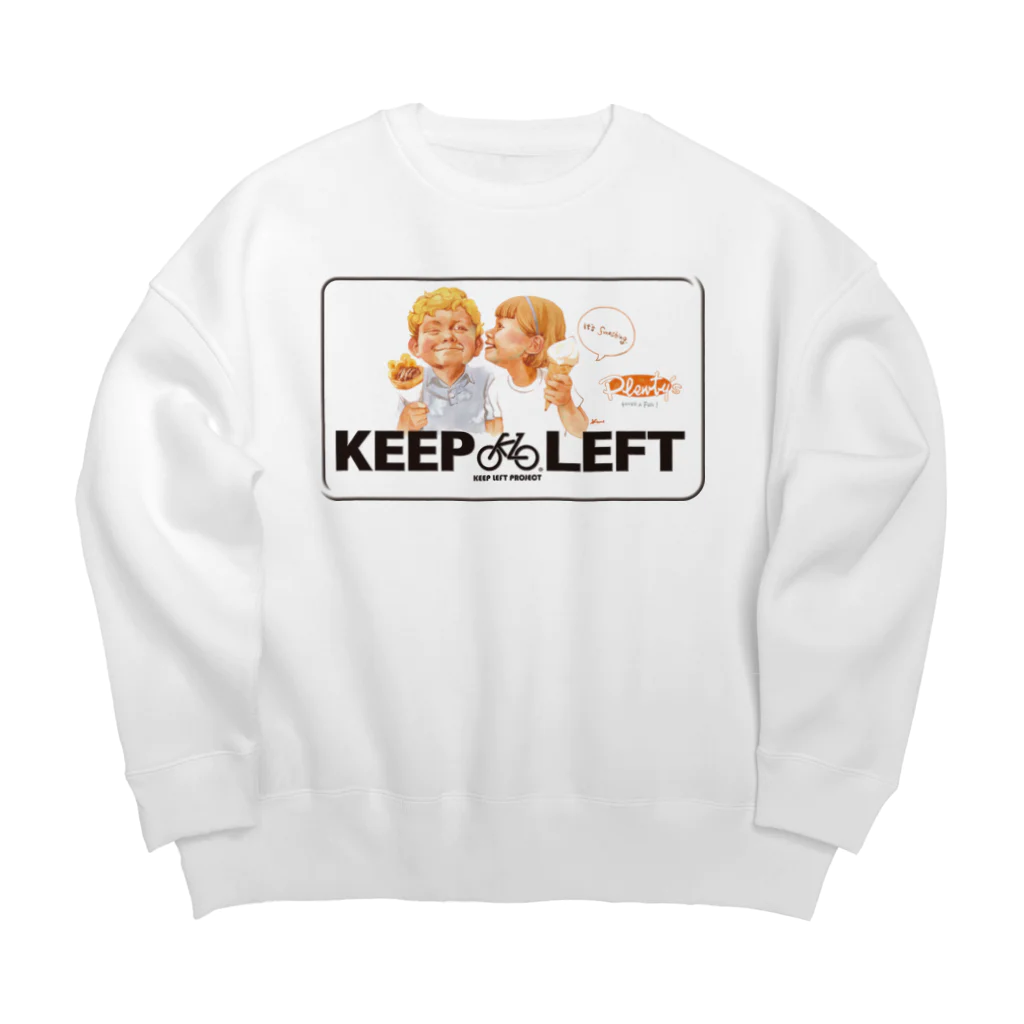 KEEP LEFT PROJECTのKEEP LEFT plenty's ビッグシルエットスウェット