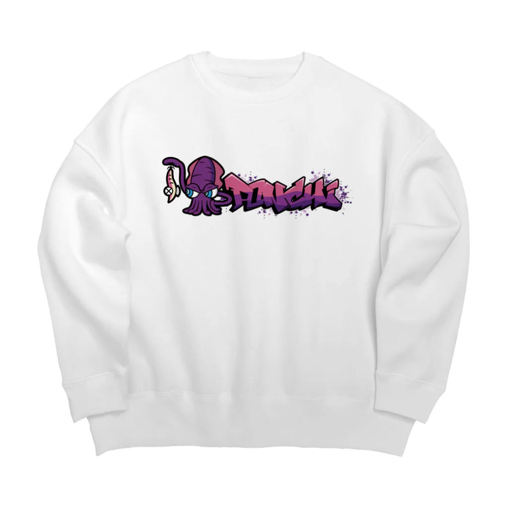 イカぽんちのイカぽんちスタンダード2 Big Crew Neck Sweatshirt