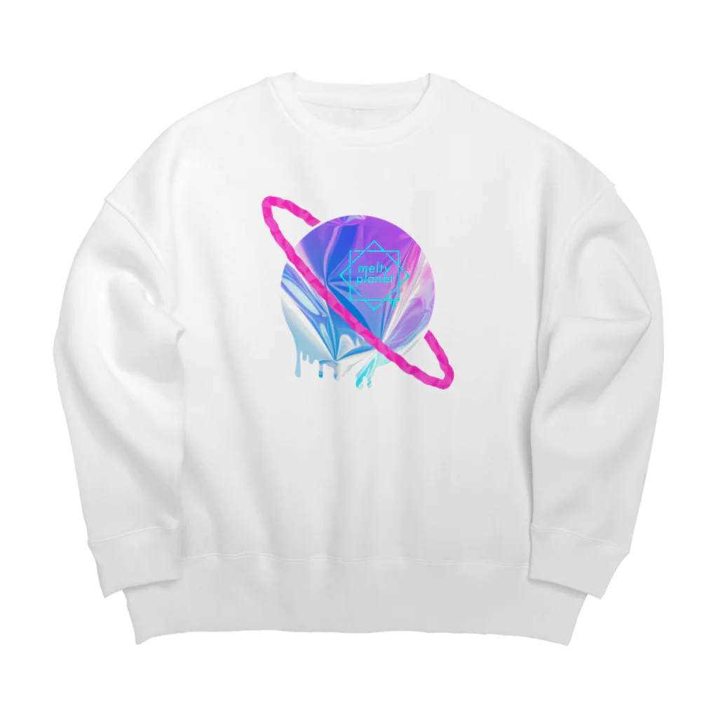 潤のMelty Saturn Big Crew Neck Sweatshirt