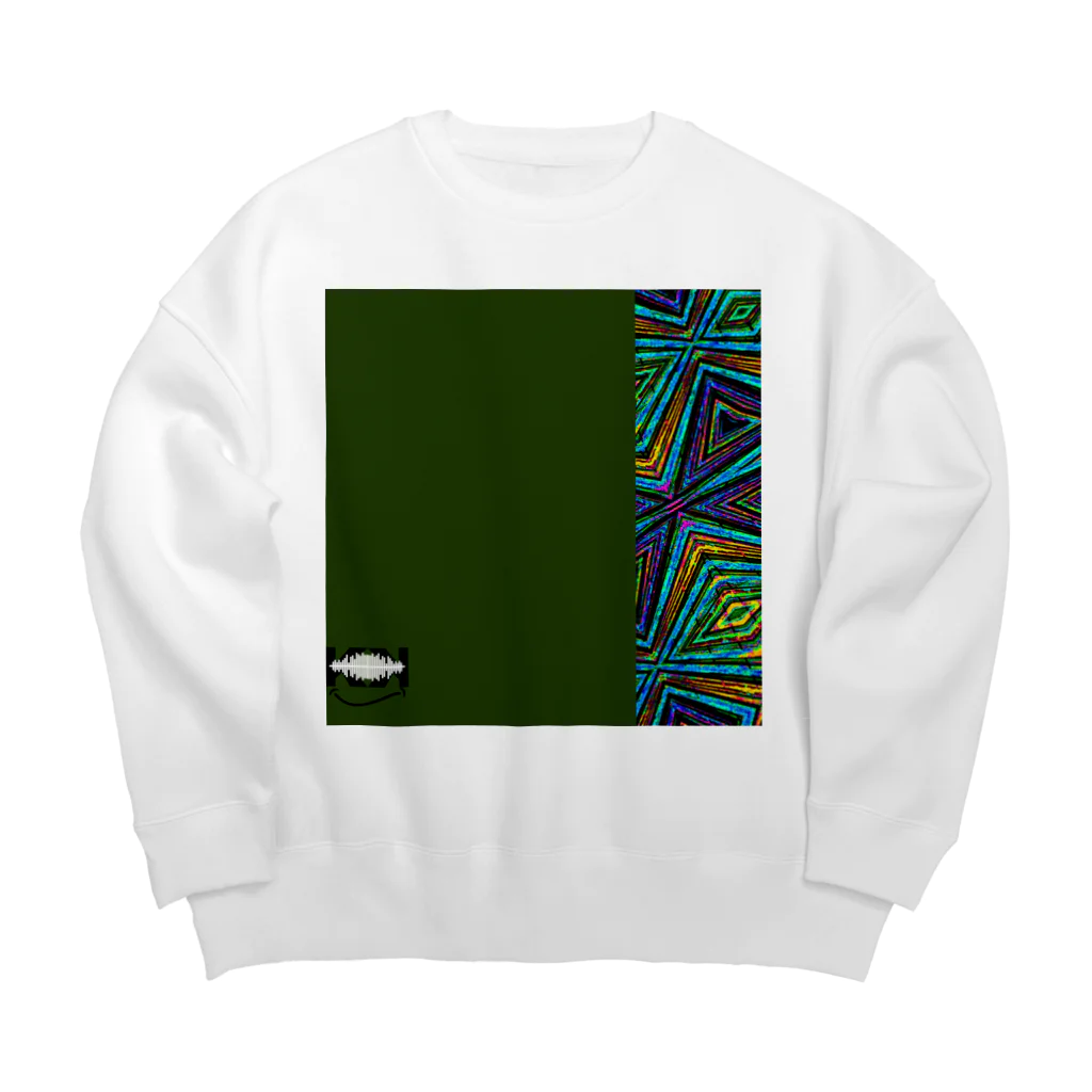 KAZUKAME officialのビッグシルエットスウェット(KAZUデザイン) Big Crew Neck Sweatshirt