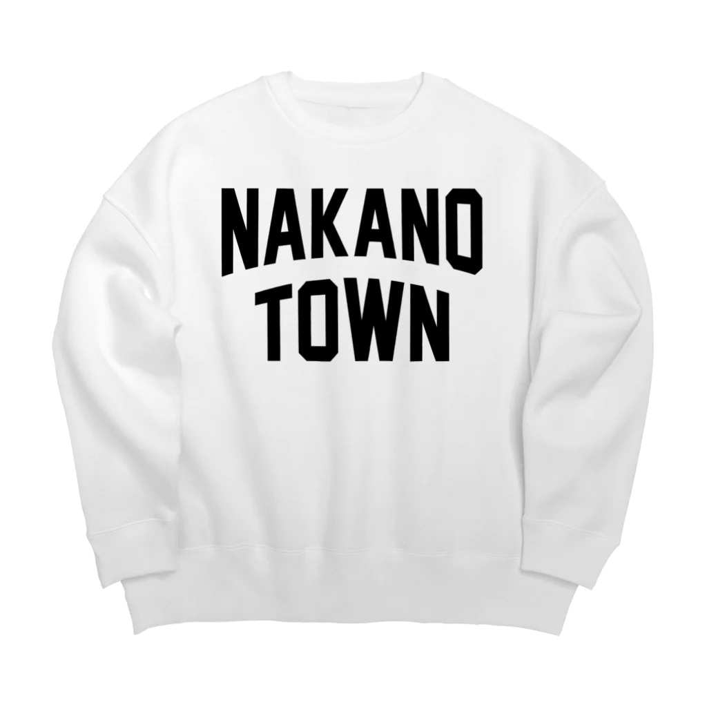 JIMOTOE Wear Local Japanの中能登町市 NAKANO CITY Big Crew Neck Sweatshirt