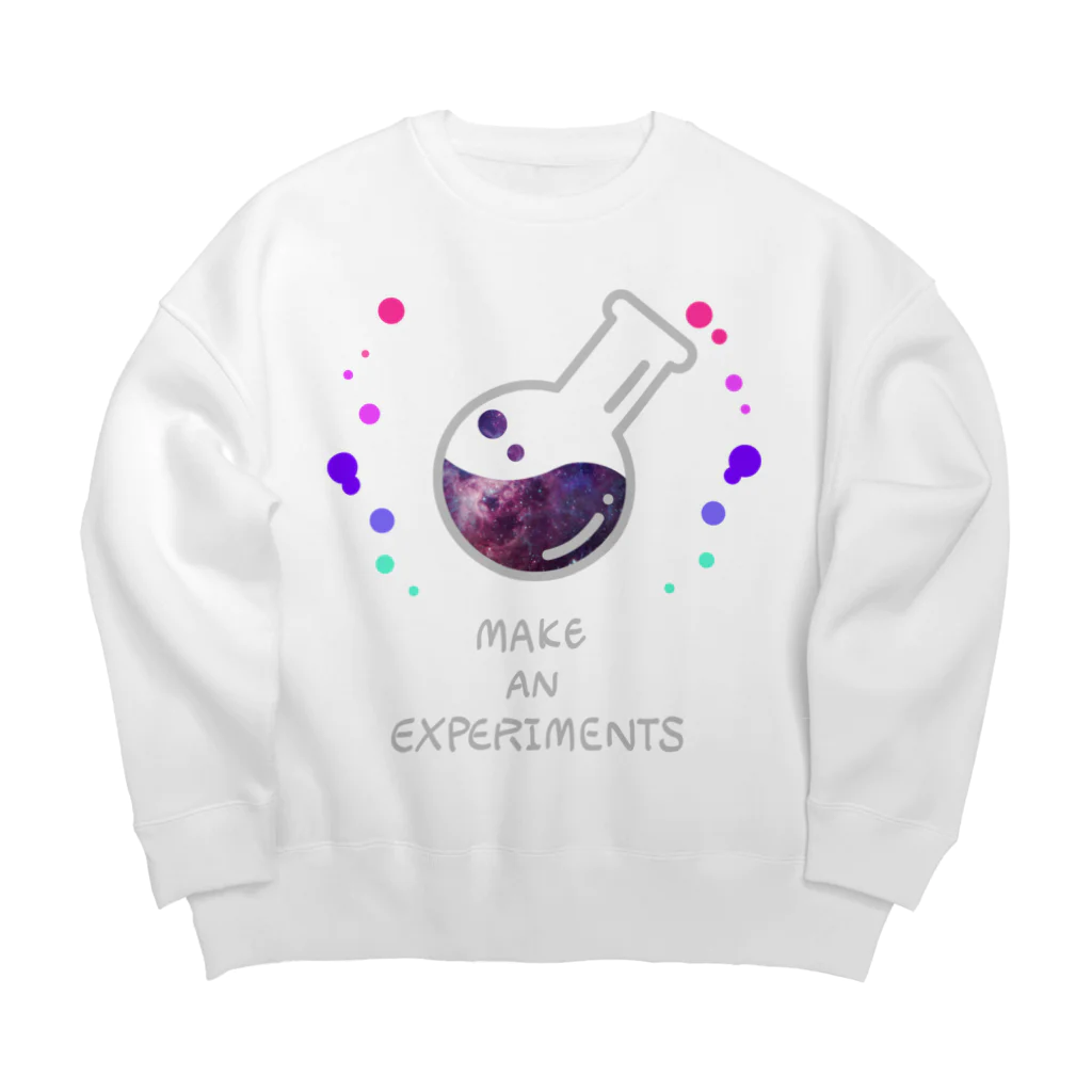 ri_animaldesignのMAKE AN EXPERIMENTS Big Crew Neck Sweatshirt