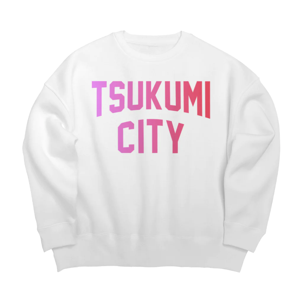 JIMOTOE Wear Local Japanの津久見市 TSUKUMI CITY Big Crew Neck Sweatshirt