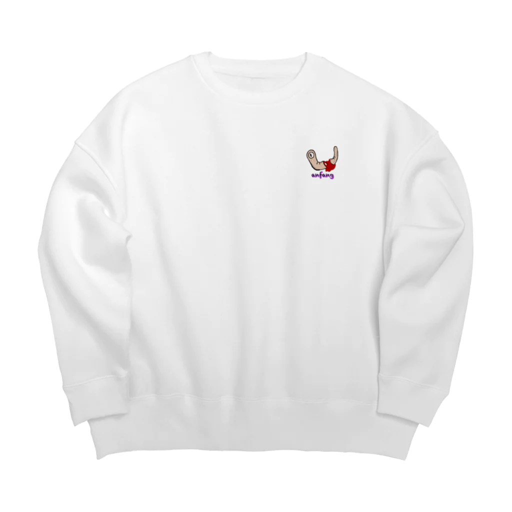 anfangのanfang Big Crew Neck Sweatshirt