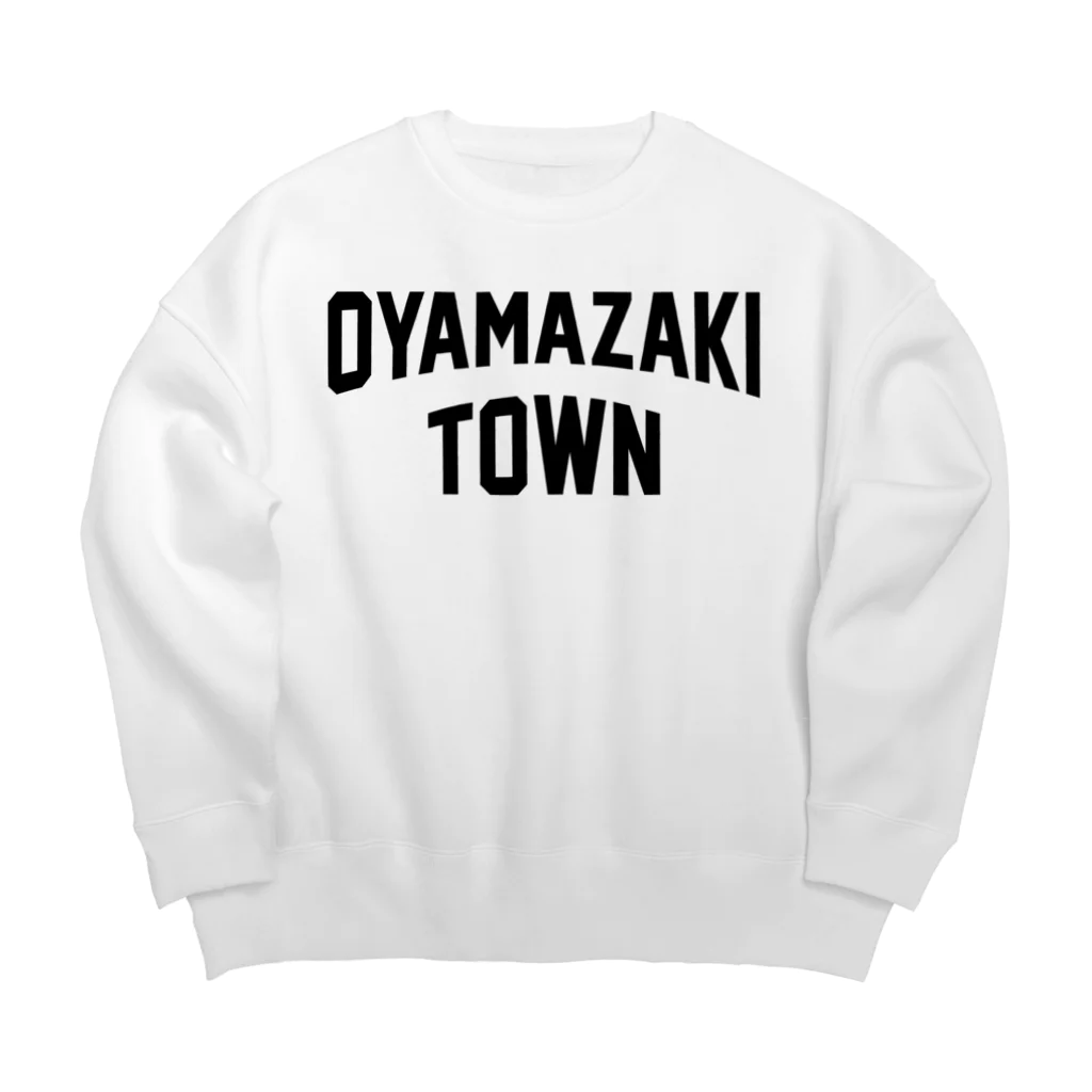 JIMOTOE Wear Local Japanの大山崎町 OYAMAZAKI TOWN Big Crew Neck Sweatshirt