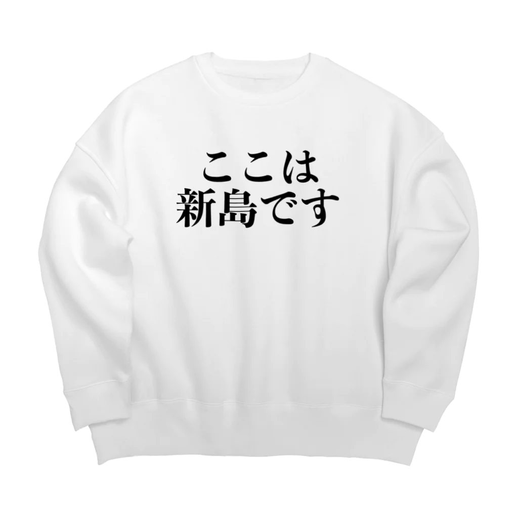 ダイバー専門店のここは・・・？ Big Crew Neck Sweatshirt