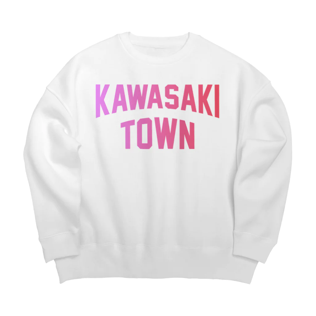 JIMOTOE Wear Local Japanの川崎町 KAWASAKI TOWN ビッグシルエットスウェット