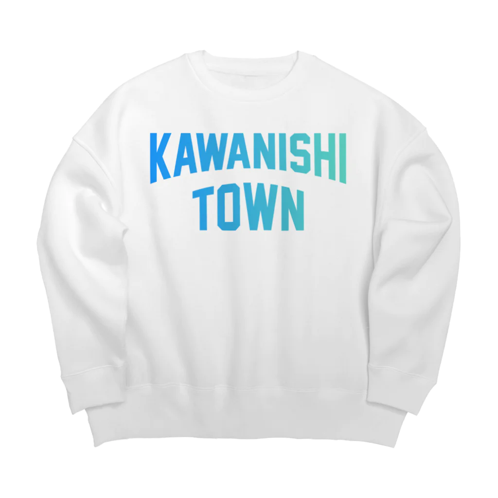 JIMOTOE Wear Local Japanの川西町 KAWANISHI TOWN Big Crew Neck Sweatshirt