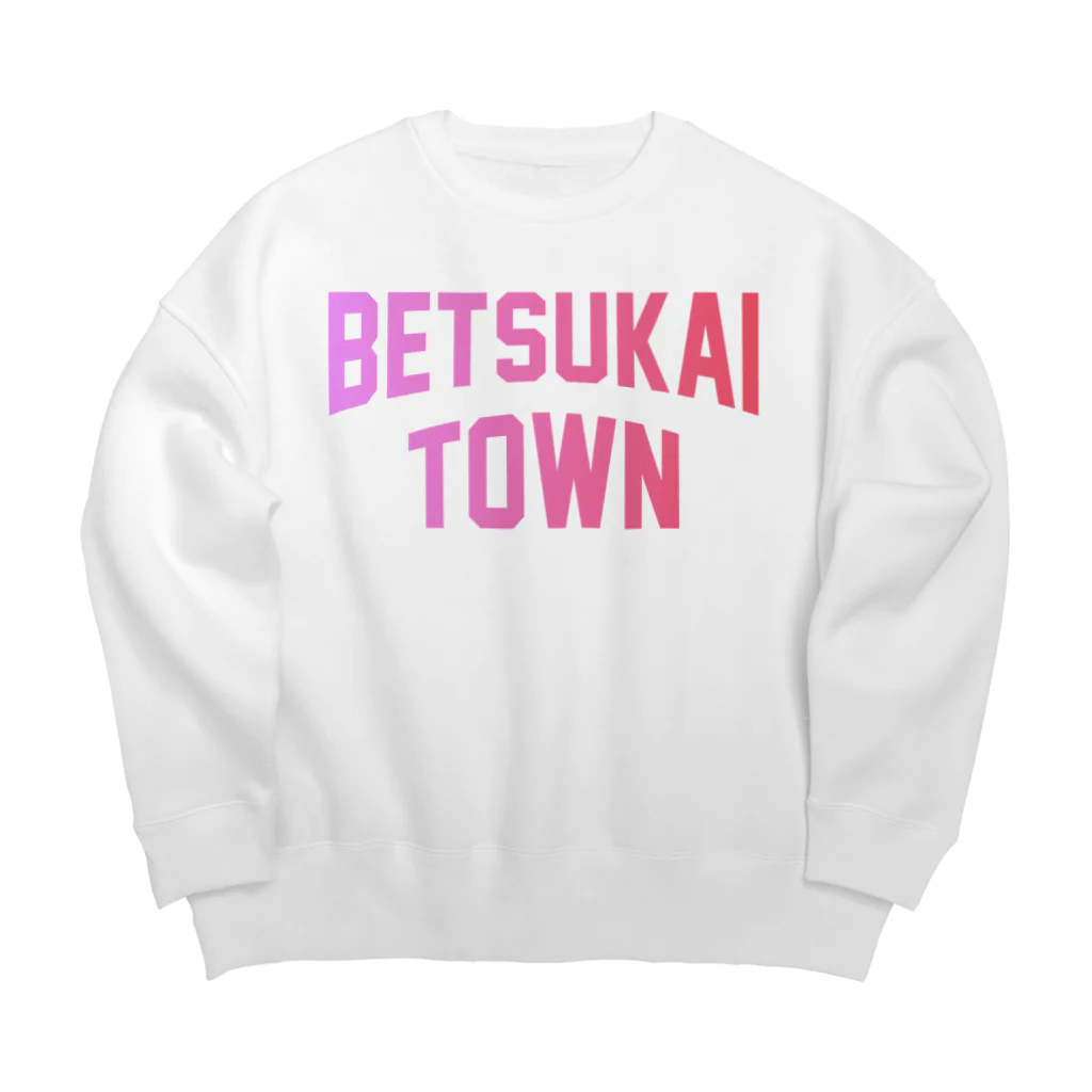 JIMOTOE Wear Local Japanの別海町 BETSUKAI TOWN Big Crew Neck Sweatshirt