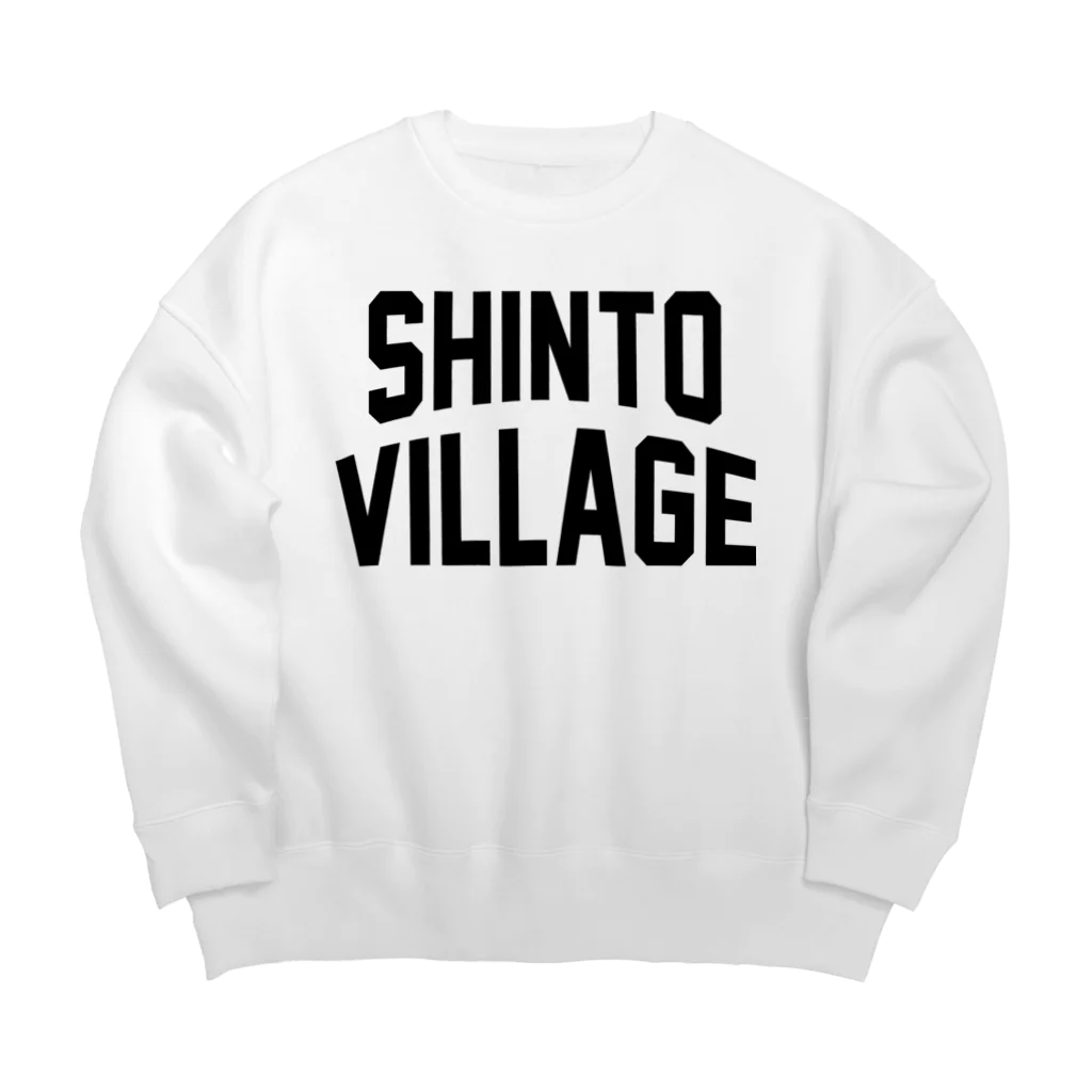 JIMOTOE Wear Local Japanの榛東村 SHINTO VILLAGE Big Crew Neck Sweatshirt