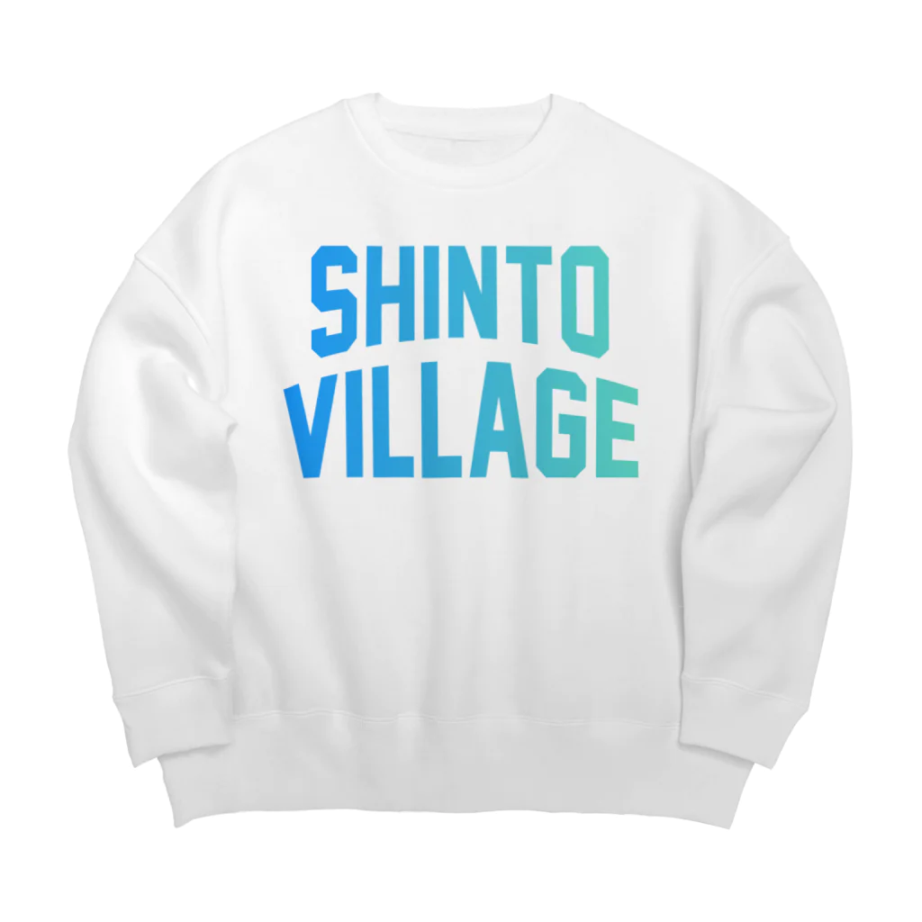 JIMOTOE Wear Local Japanの榛東村 SHINTO VILLAGE Big Crew Neck Sweatshirt