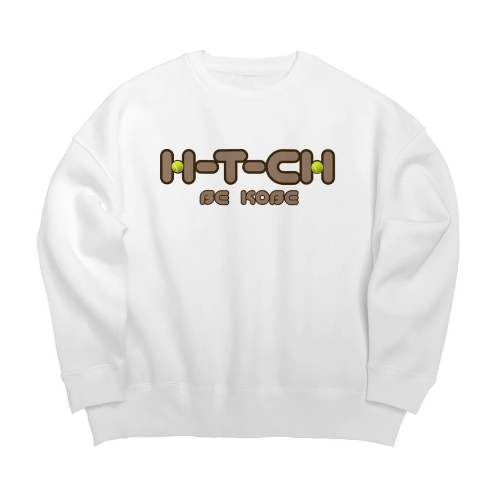 0円YouTuber ひろみっちゃんテニスch official shopのH-T-CH BE KOBE version ビッグシルエットスウェット