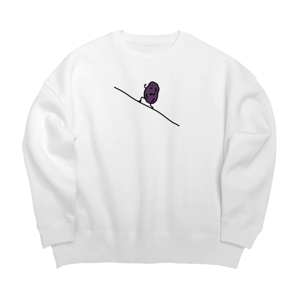 ＋Whimsyのズンズンレーズン Big Crew Neck Sweatshirt