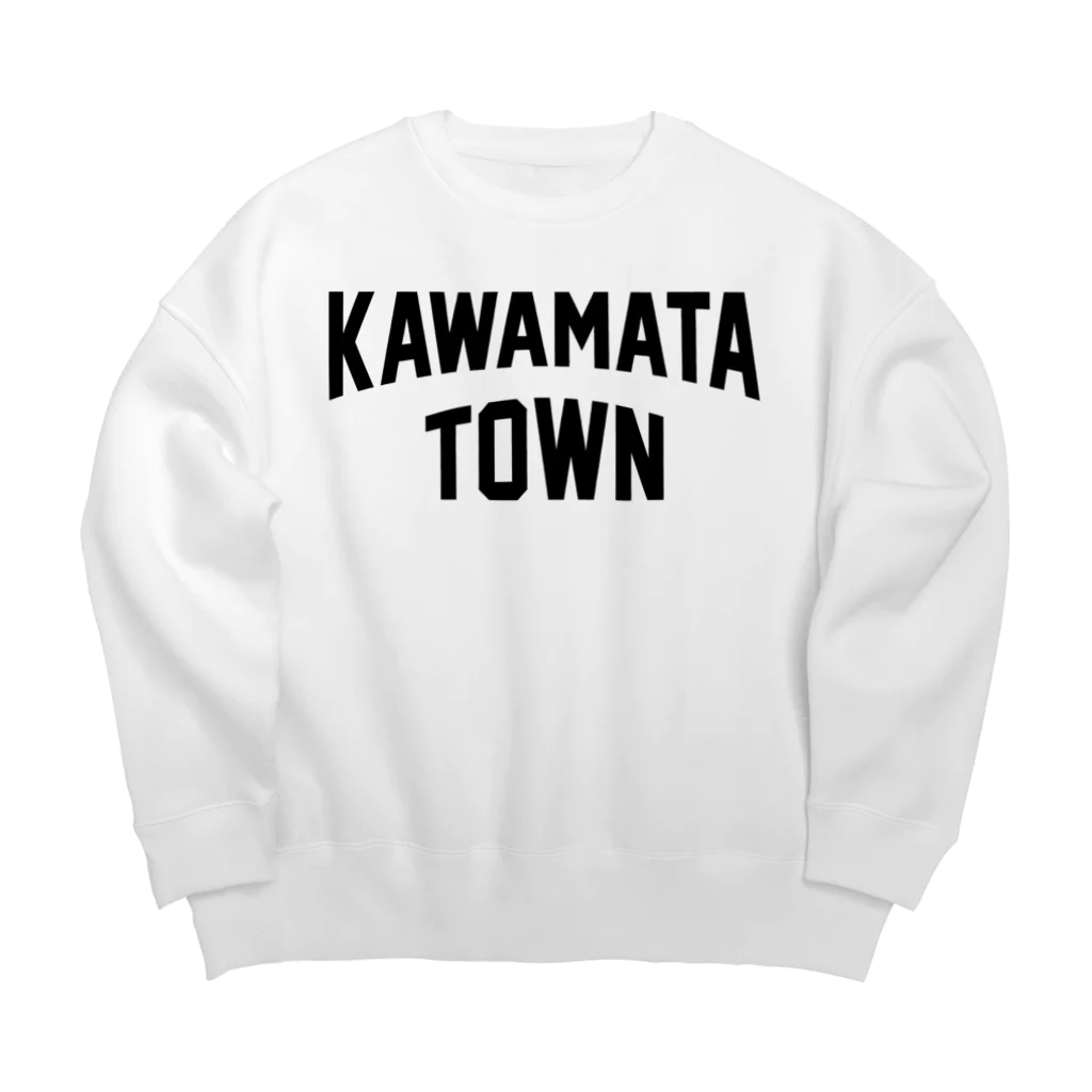 JIMOTOE Wear Local Japanの川俣町 KAWAMATA TOWN Big Crew Neck Sweatshirt