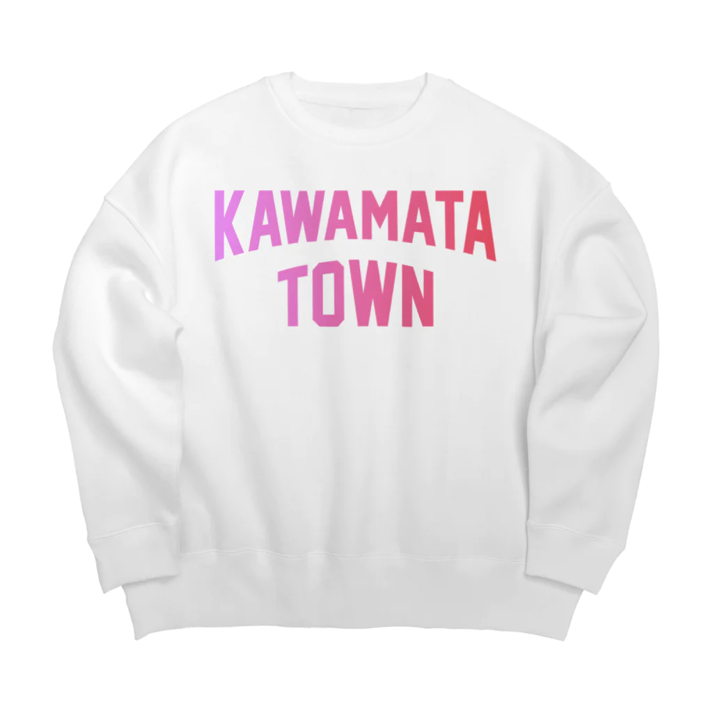 JIMOTOE Wear Local Japanの川俣町 KAWAMATA TOWN Big Crew Neck Sweatshirt