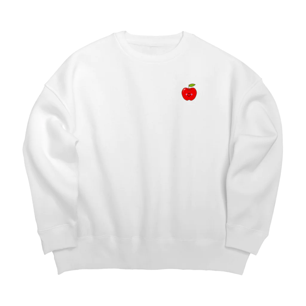 まみむめ保育園のりんごぐみ Big Crew Neck Sweatshirt