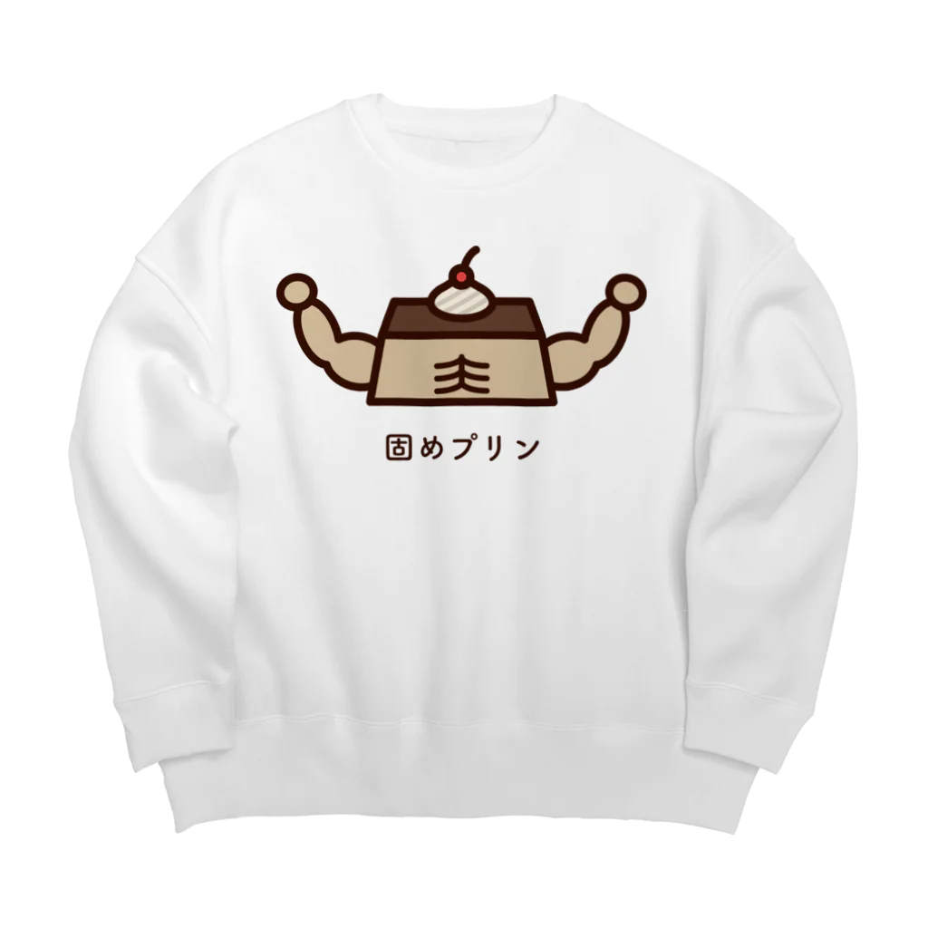 高堂玲/イラストの方の固めプリン Big Crew Neck Sweatshirt