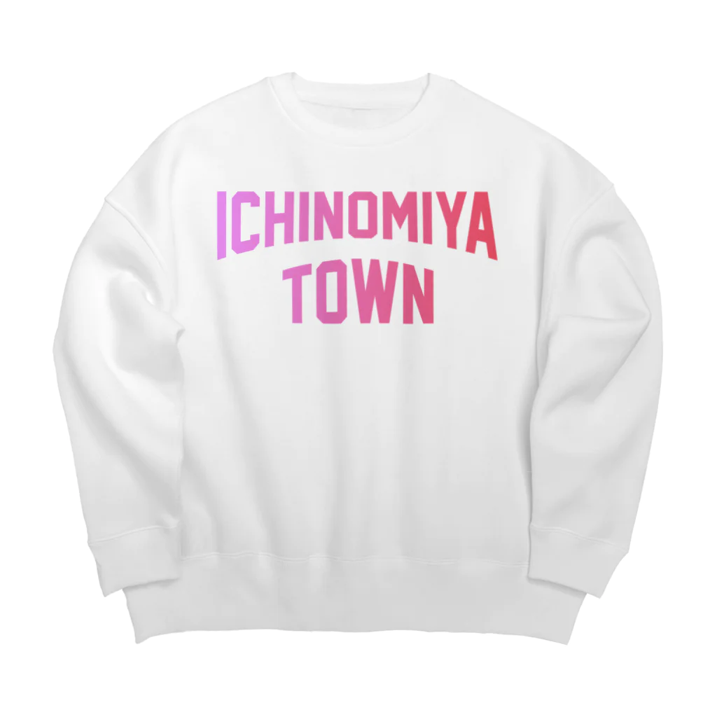 JIMOTOE Wear Local Japanの一宮町市 ICHINOMIYA CITY Big Crew Neck Sweatshirt