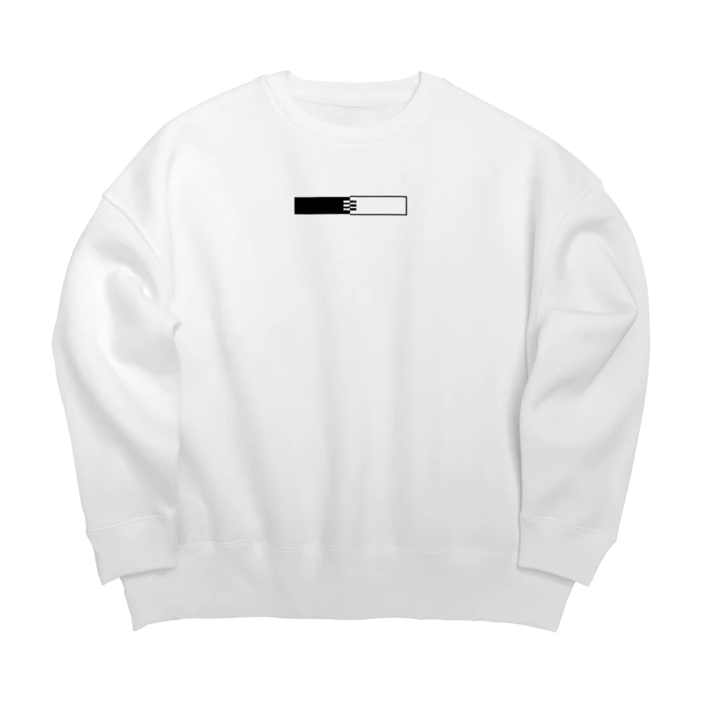 浮遊信号の浮遊信号スウェット Big Crew Neck Sweatshirt