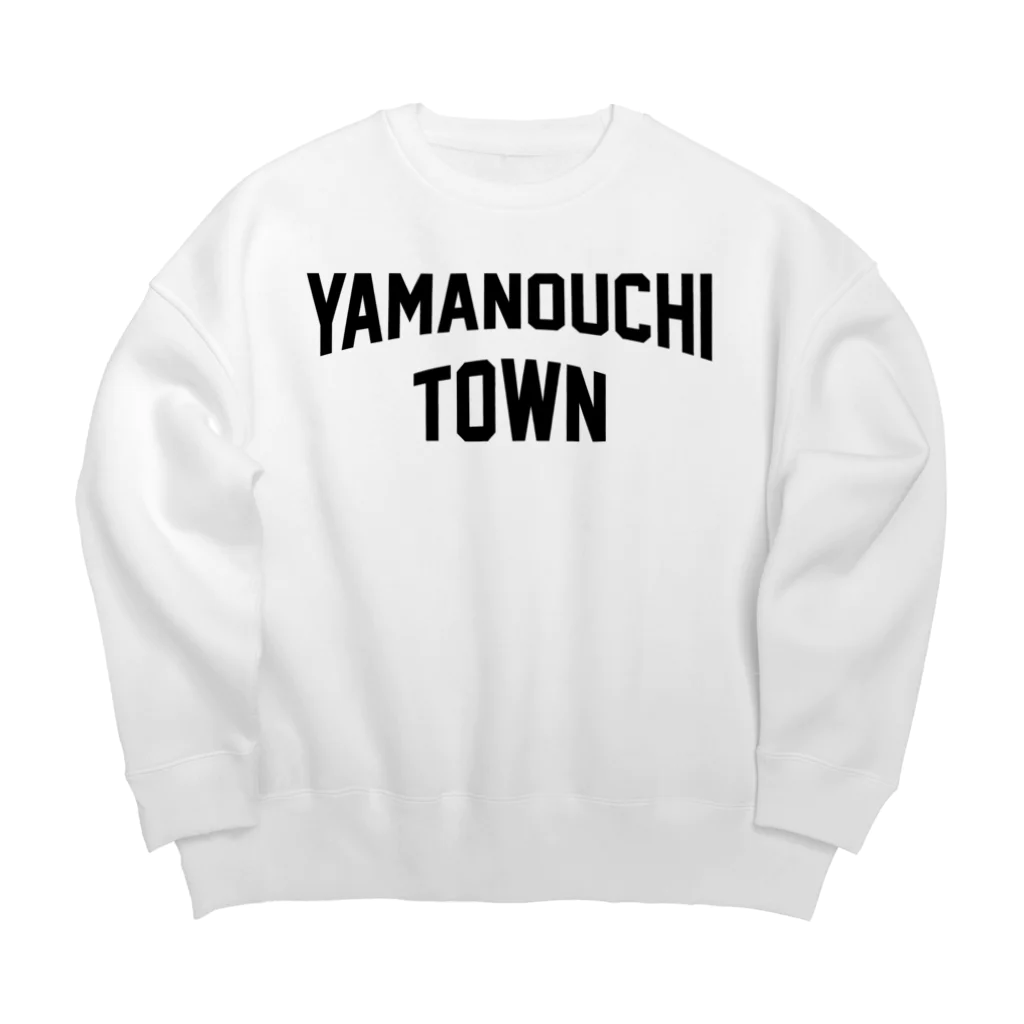 JIMOTOE Wear Local Japanの山ノ内町市 YAMANOUCHI TOWN Big Crew Neck Sweatshirt