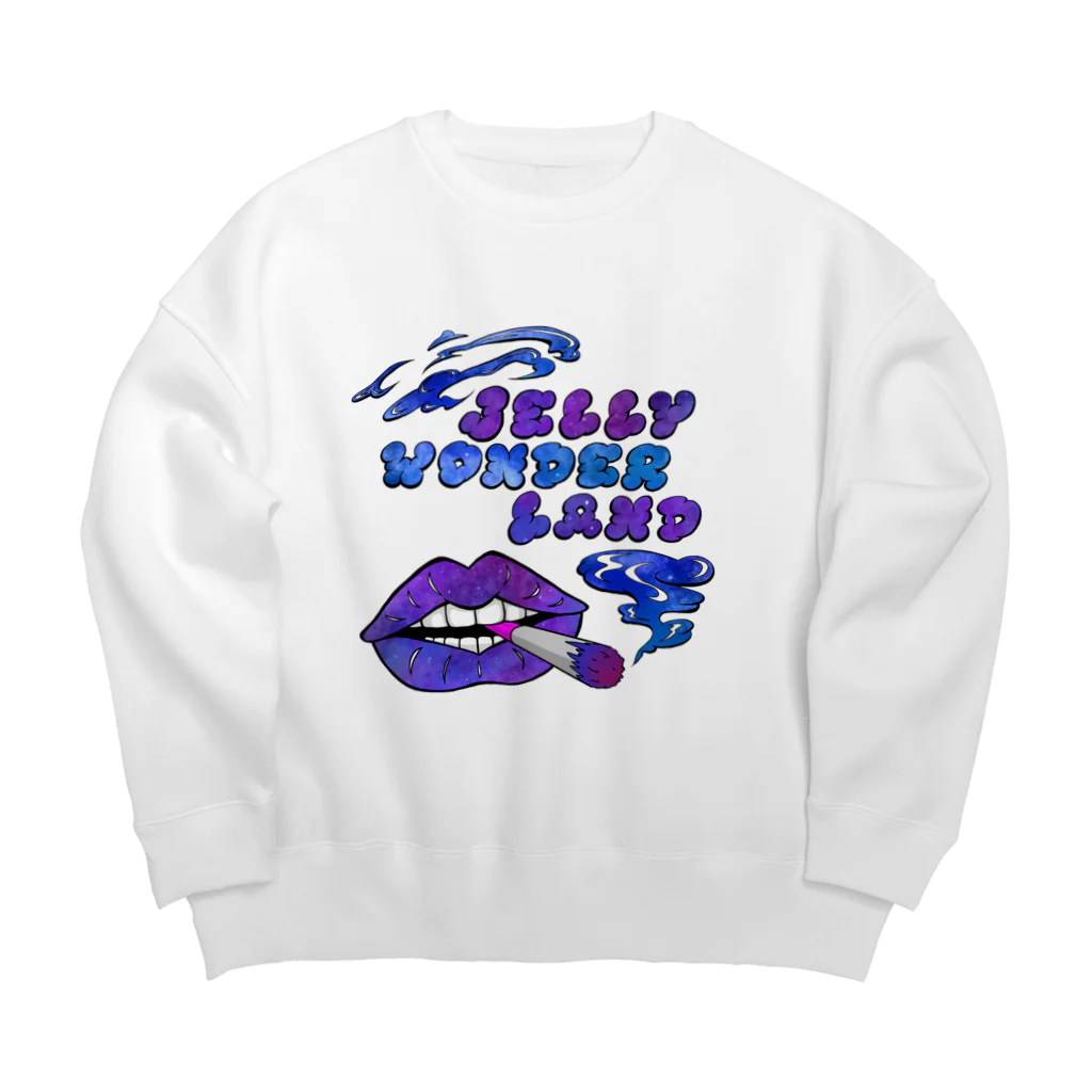 【公式】JELLY WONDERLAND【ショップ】のsexy girl Big Crew Neck Sweatshirt