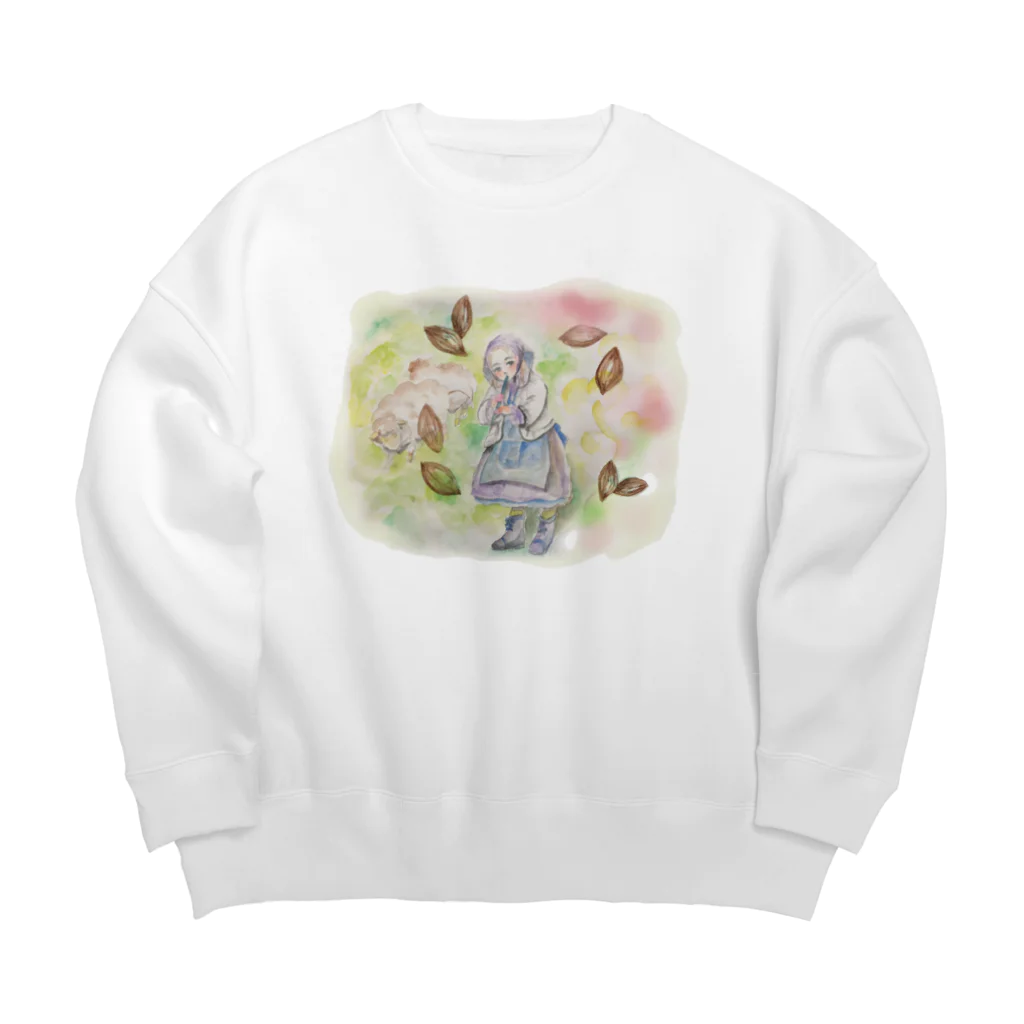 vierkの葦笛の踊り Big Crew Neck Sweatshirt