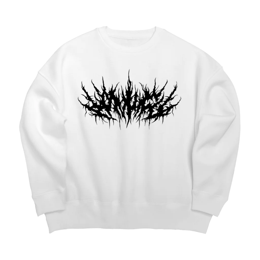 Toshihiro Egawa Artのデスメタル三重/DEATH MIE Big Crew Neck Sweatshirt