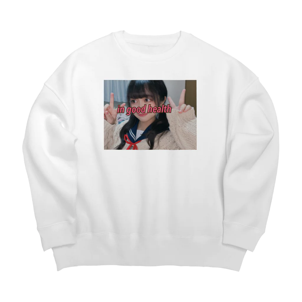 塵ちゃんの健やかに Big Crew Neck Sweatshirt