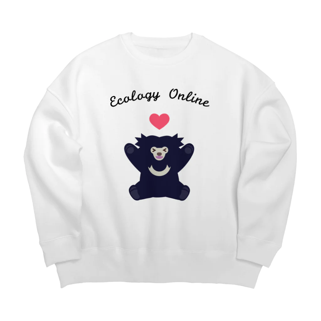 EcologyOnline（エコロジーオンライン）のハッピーナマケグマ EOL ver. Big Crew Neck Sweatshirt