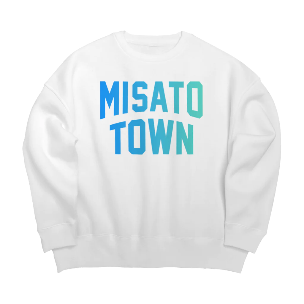 JIMOTOE Wear Local Japanの美里町 MISATO TOWN Big Crew Neck Sweatshirt