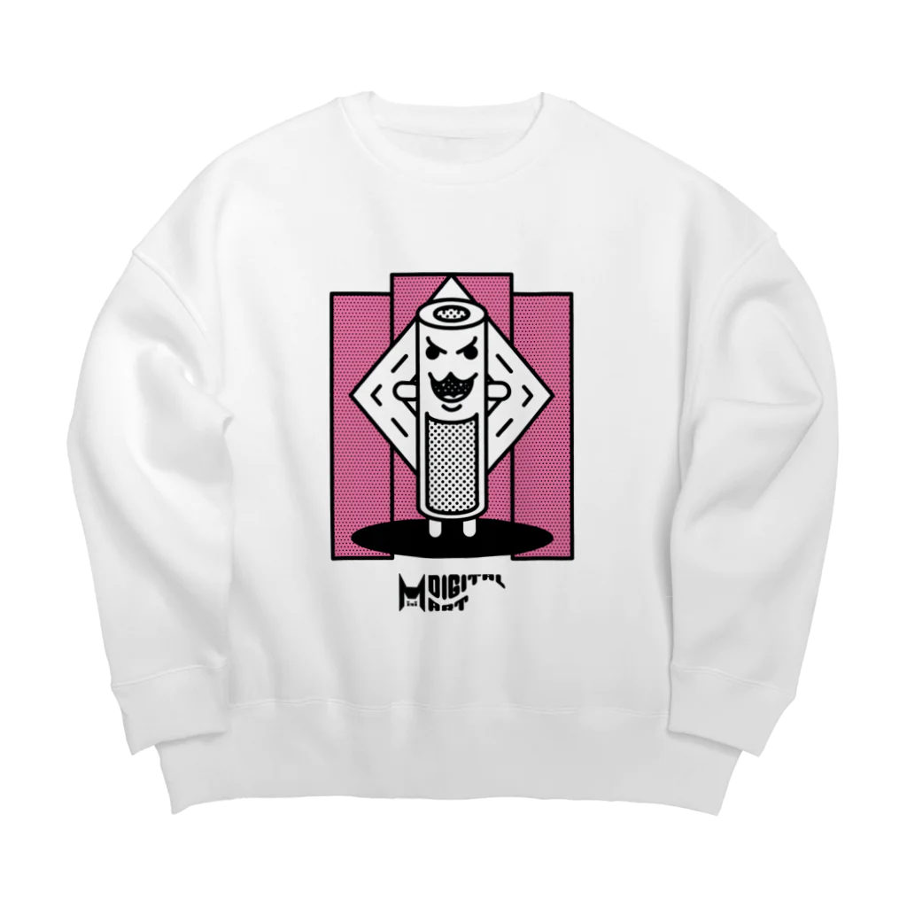 Mini Digital ArtのMDA 0003 Big Crew Neck Sweatshirt