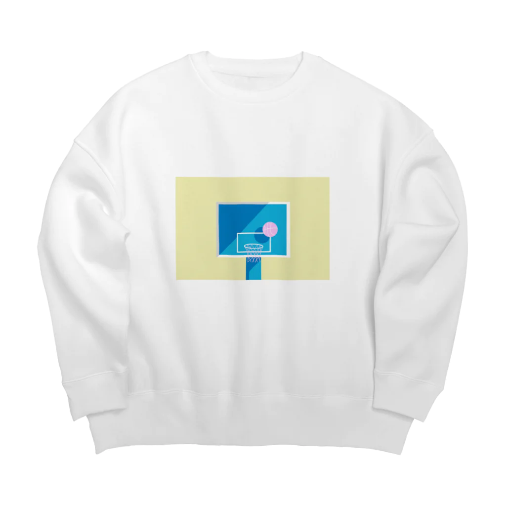 narumiのバスケットゴール　朝 Big Crew Neck Sweatshirt