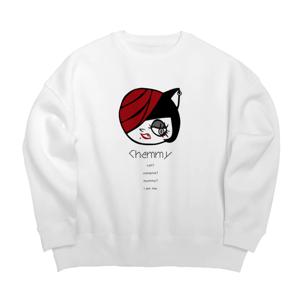 CSZ DesignのChemmy_redmake Big Crew Neck Sweatshirt