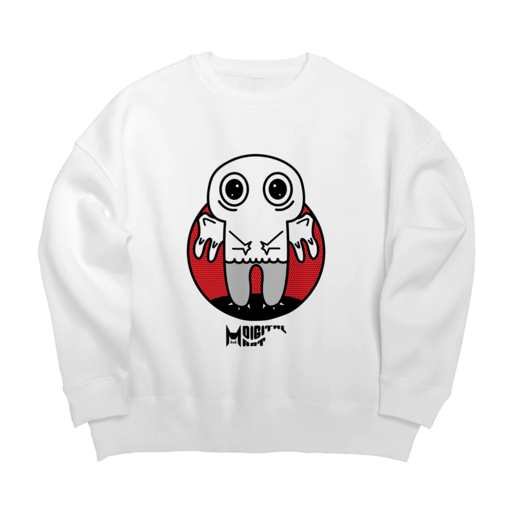 Mini Digital ArtのMDA 0013 Big Crew Neck Sweatshirt